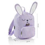 Mini Backpack, Purple Rabbit