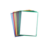  Tarifold Pivoting Pockets for Wall, Desk or Rotary Systems - 10 Assorted Pockets, A3 Size