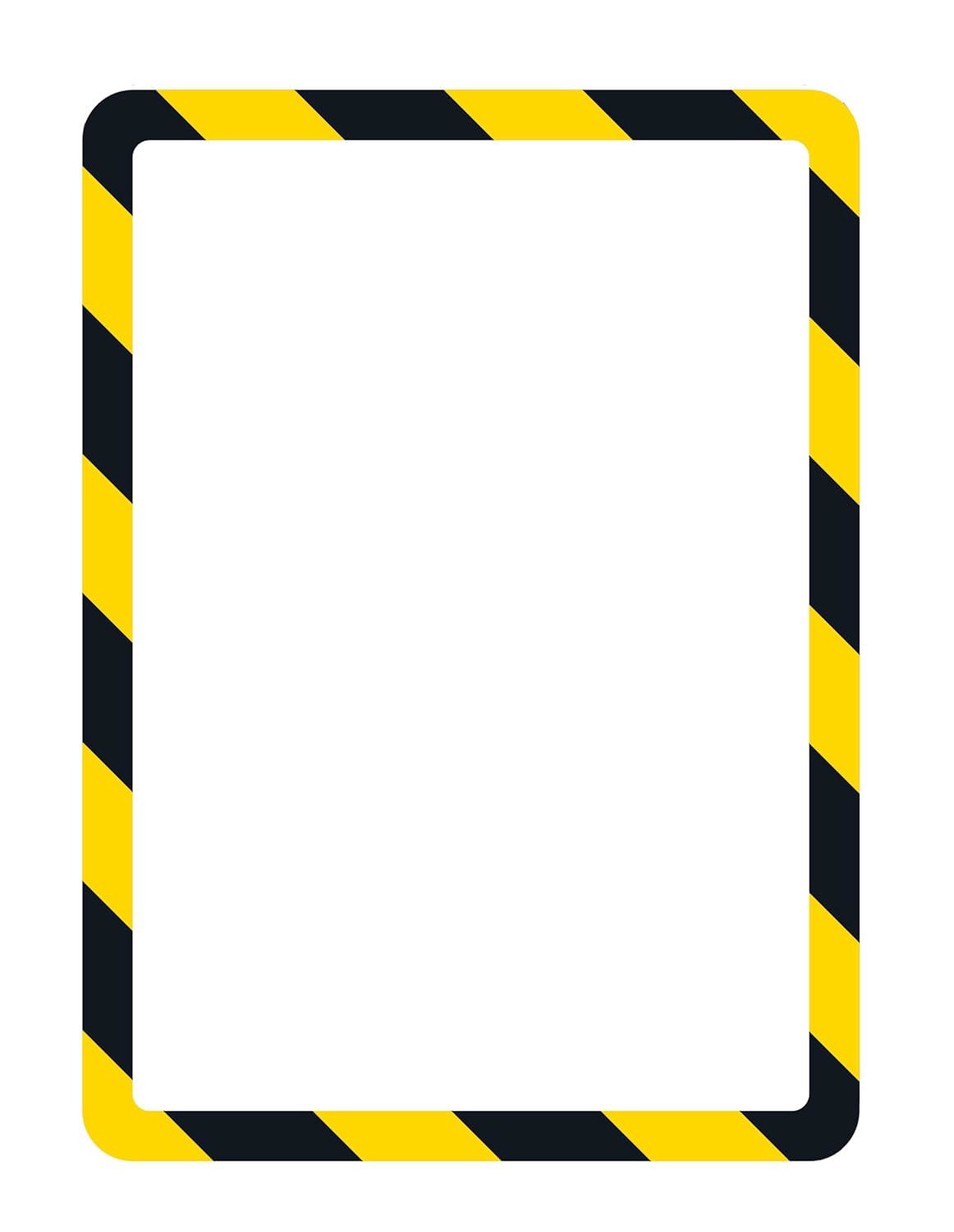 Magneto Magnetic Safety Display Pocket, Yellow/Black