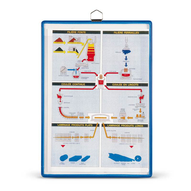 Hanging Copy Holders, Blue