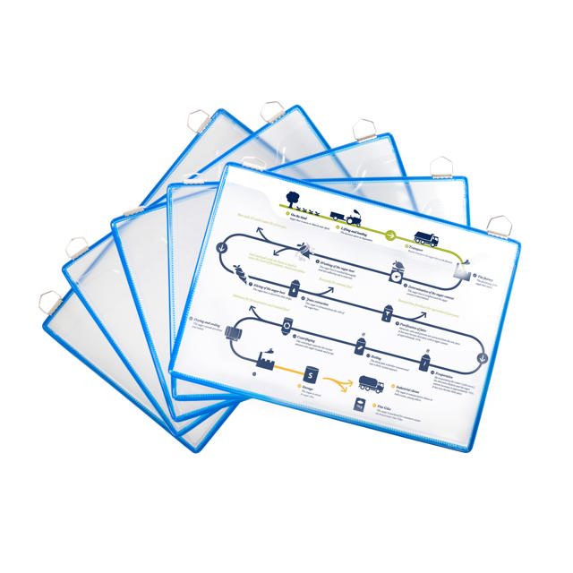 Tarifold Horiztonal Hanging Brochure Holder