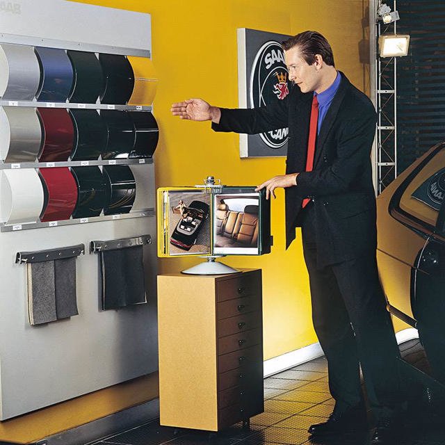 Tarifold Rotary Reference & Display System - 50 Assorted Pockets, Letter-Size