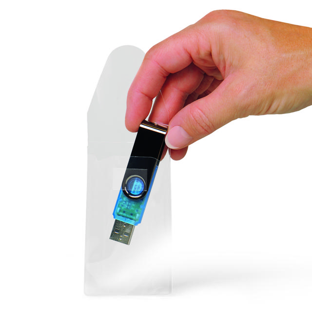 Self-adhesive USB Pocket, Pemanent