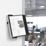 Tarifold VEO Wall Mount Reference & Display System – 10 Black Pockets, Universal (Letter-Size/A4)