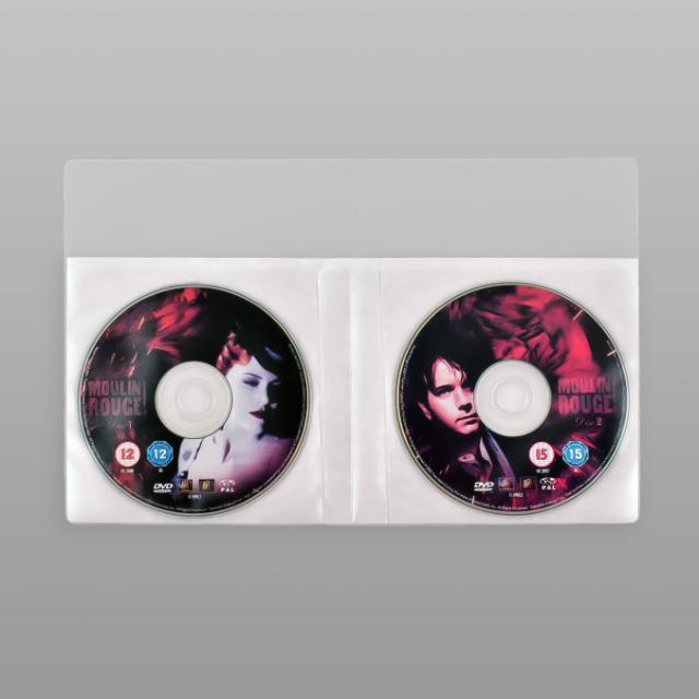 Double DVD sleeves