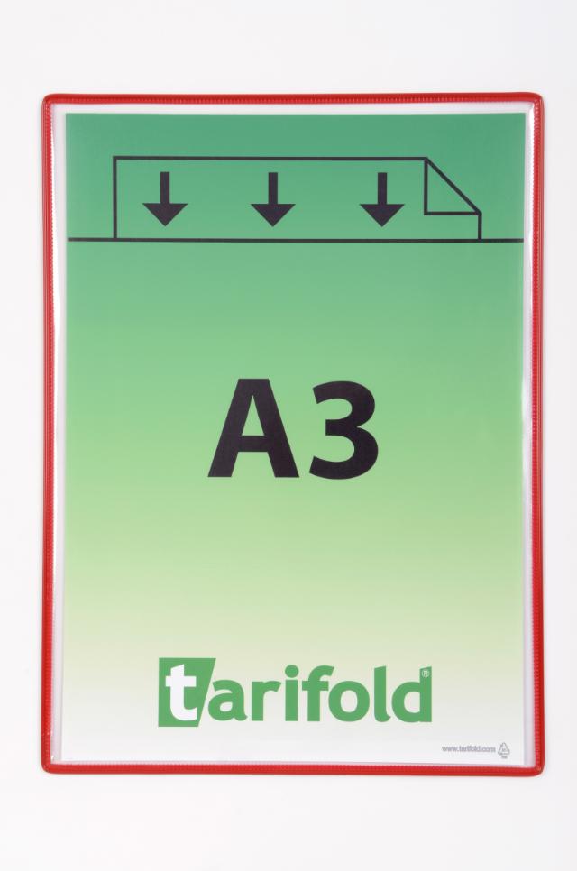 Tarifold Standard Pocket, without Pivots, A3, Portrait