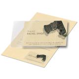 Self-adhesive Business Card Pockets, Short Side Opening, 100 pcs.
