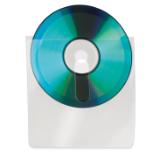 Self-adhesive CD Pockets with Finger Hole, 10 pcs.