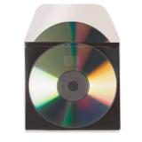 Self-adhesive CD Pockets with Protective Inlay, 100 pcs.