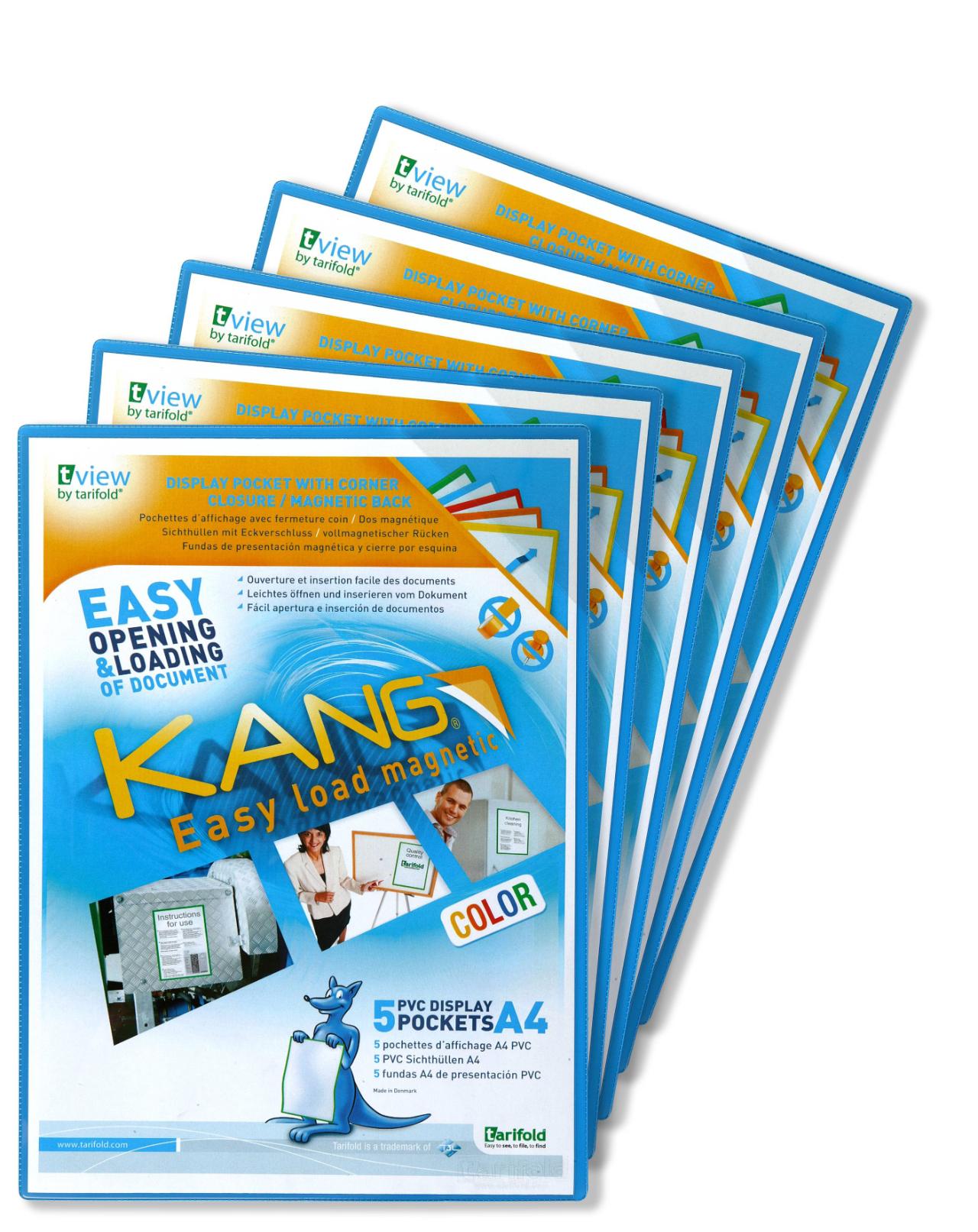 Kang Easy Load Magnetic Signage Pocket, A4