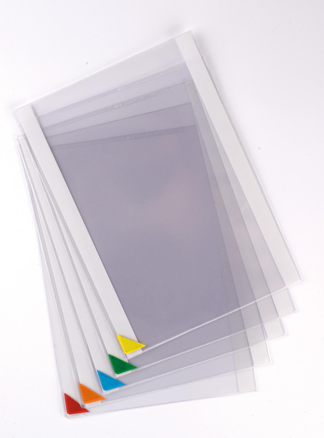 Kang Easy Clic Self-adhesive Signage Pocket, Repositionable, A4