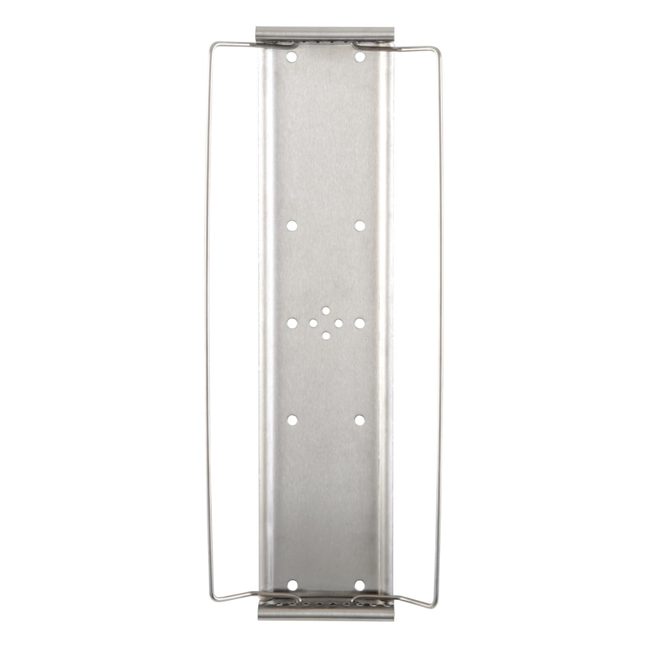 Empty Tarifold Stainless Steel Wall Display Unit, A4, for 10 Pockets, with Side Stops