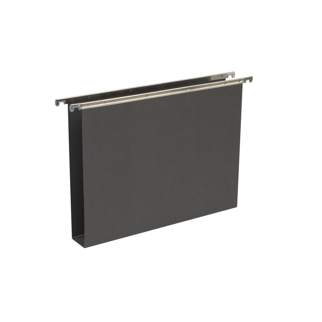 Alzicht Hardboard Suspension File, Folio, 40 mm bottom, FSC®