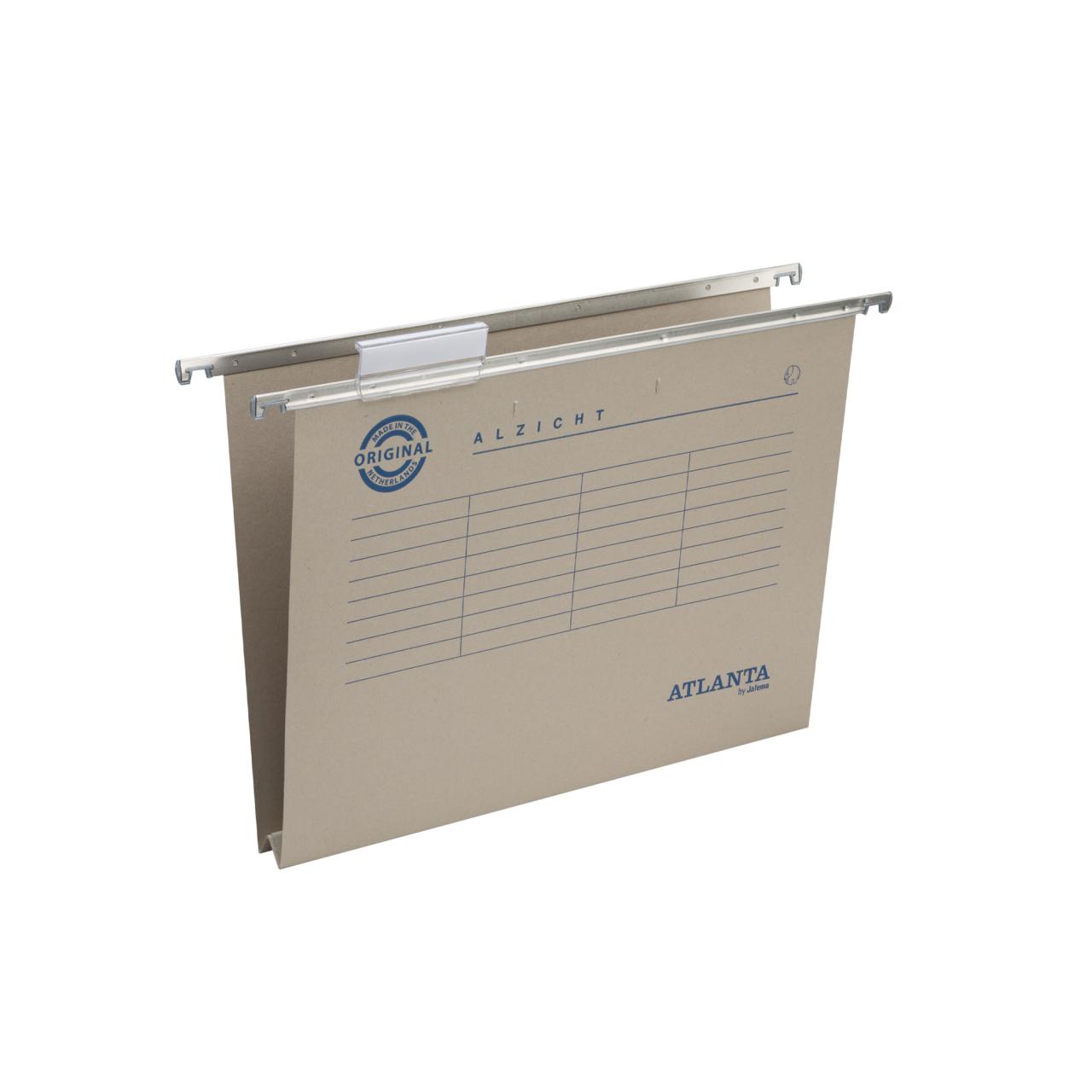 Alzicht Suspension File, Folio, 30 mm, U bottom,100% recycled cardboard, FSC® 