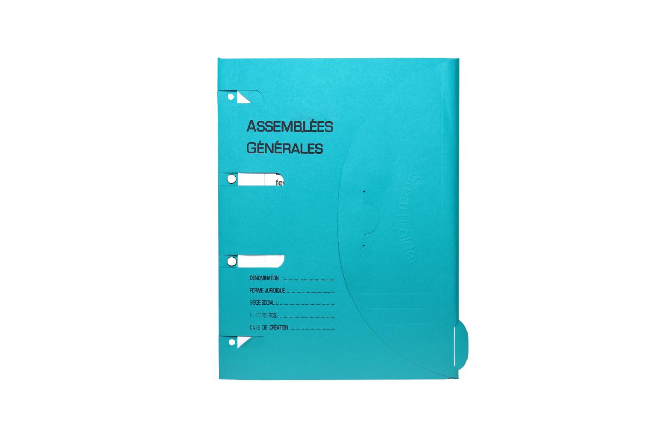 Smartfolder Perforated Folder with Tab, General Assemblies, with 50 paper sheets, A4